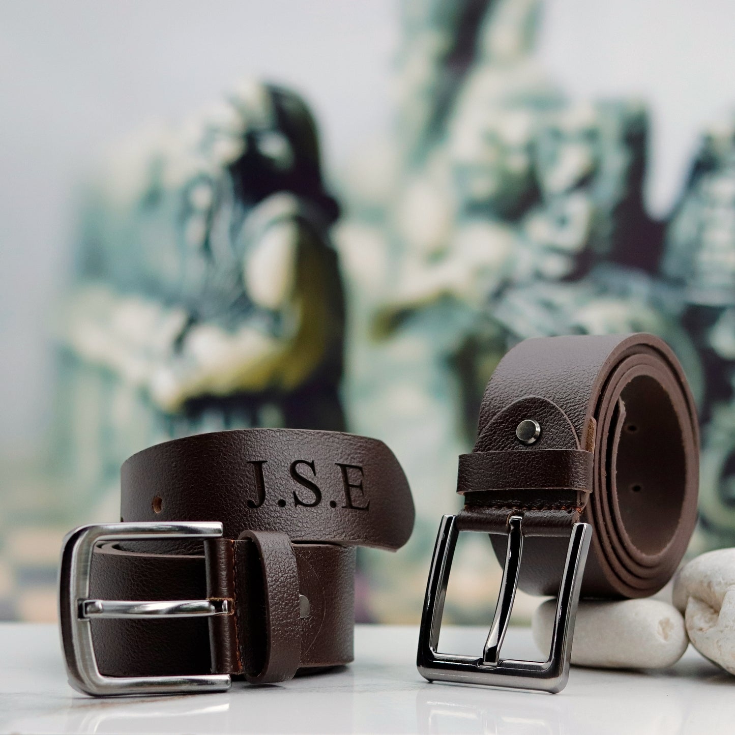 Brown Genuine Leather Belt